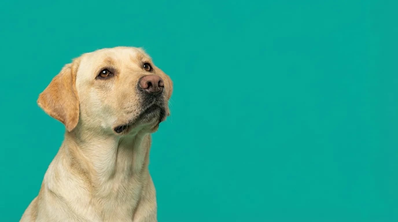 Golden retriever in a clean St. Cloud yard