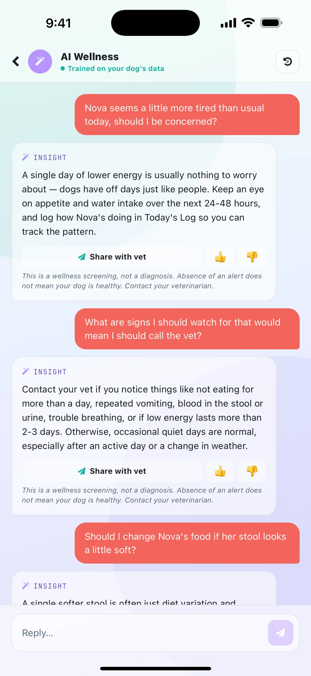 InsightScoop AI chat and insights