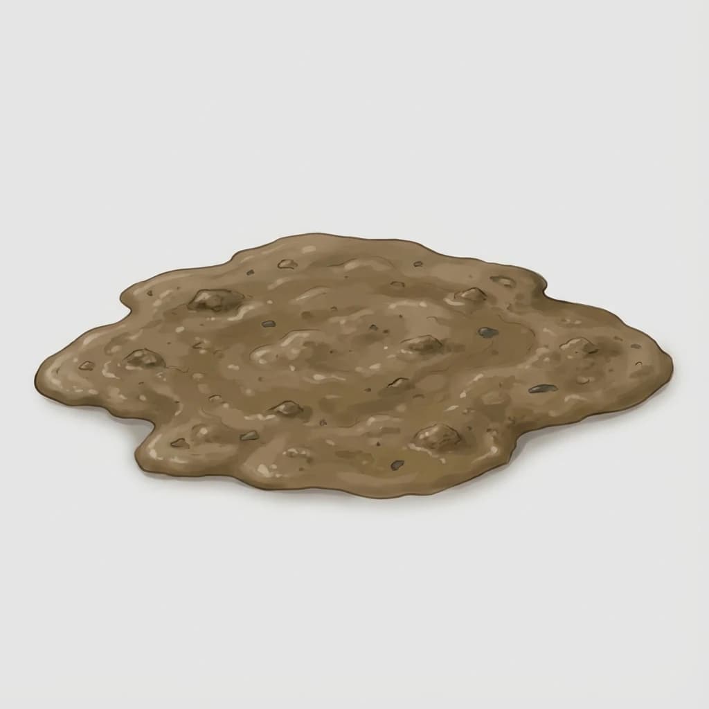 Reference illustration: Liquid stool consistency